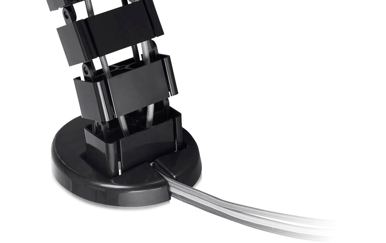 ICY BOX Kabelführungsschiene IB-MSA104-CM , Schwarz ICY BOX Kabelführungsschiene IB-MSA104-CM , Schwarz