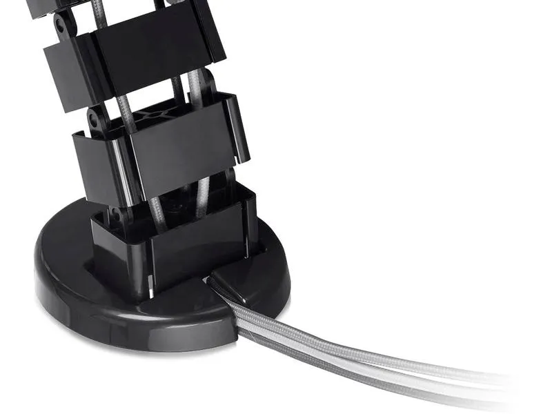 ICY BOX Kabelführungsschiene IB-MSA104-CM , Schwarz