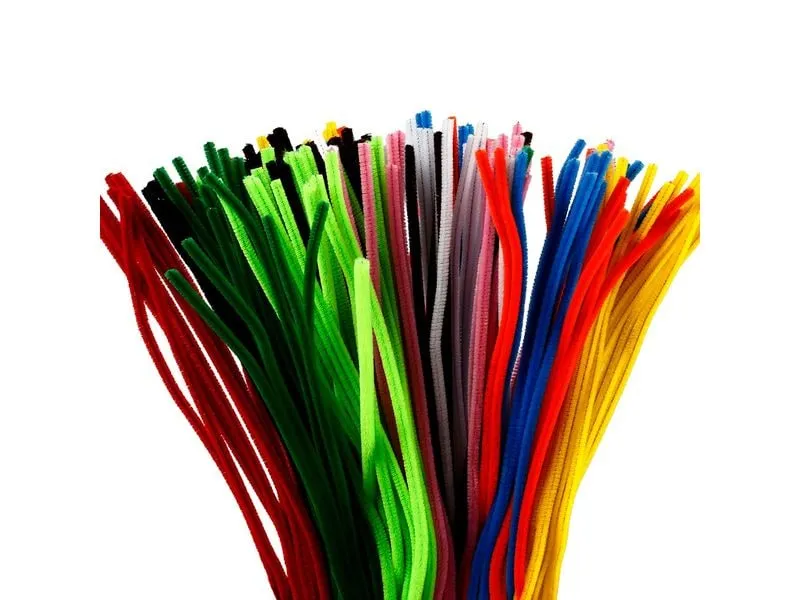 Creativ Company Pfeifenreiniger 45 cm 6 mm Sortierte Farben 200 Stück