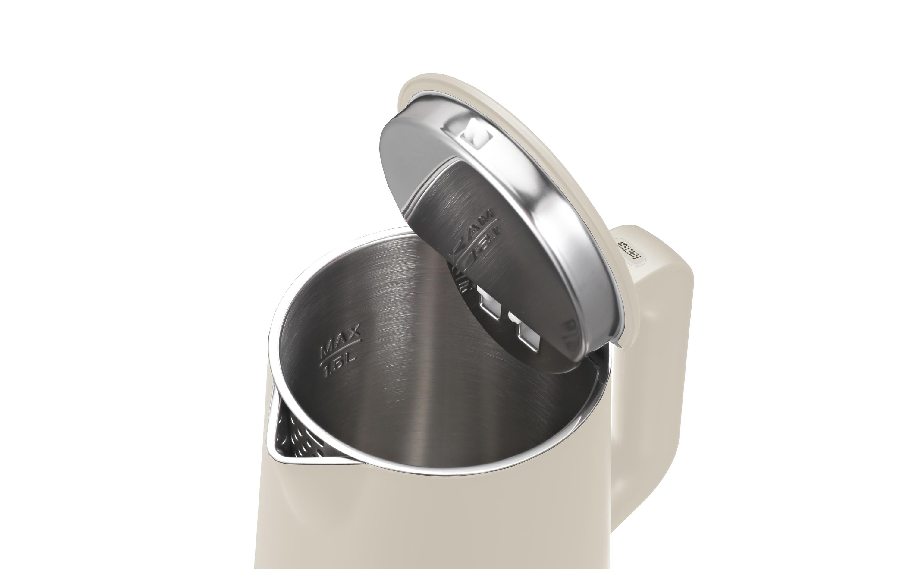 FURBER Wasserkocher Veloce, 1.5 L, Beige