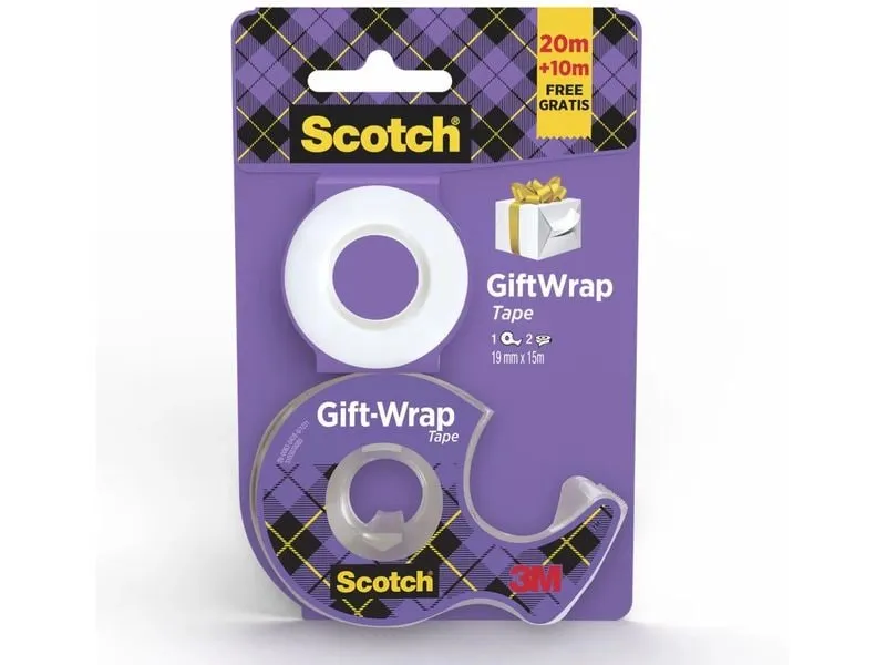 Scotch Geschenkband 19 mm x 15 m, mit Abroller Scotch Geschenkband 19 mm x 15 m, mit Abroller
