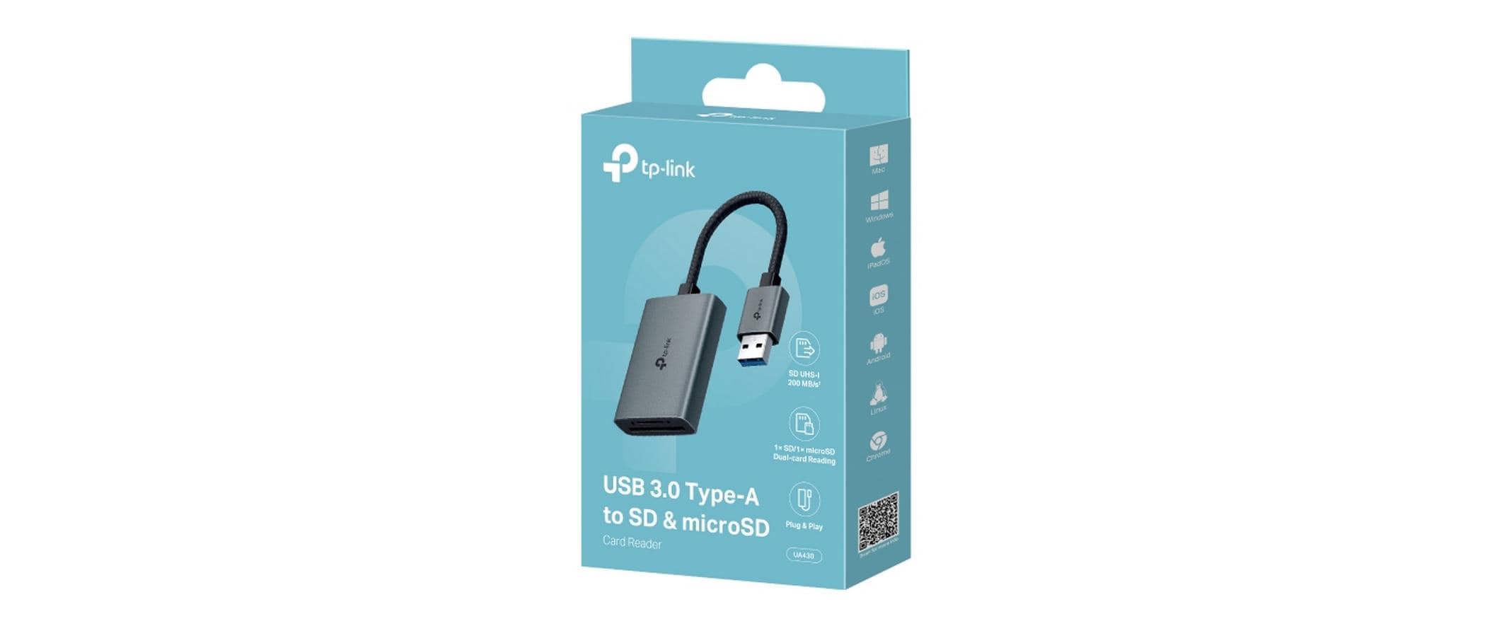 TP-Link Card Reader Extern UA430 USB-A Stecker -