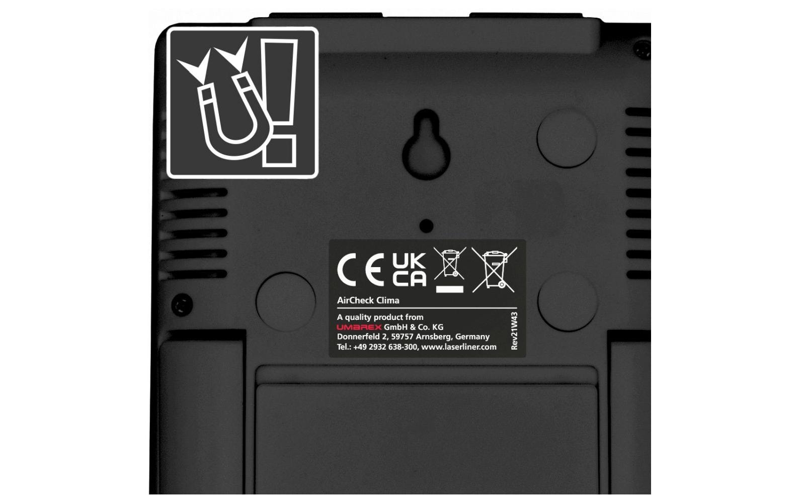 Laserliner Thermo-/Hygrometer Digital, Schwarz Laserliner Thermo-/Hygrometer Digital, Schwarz