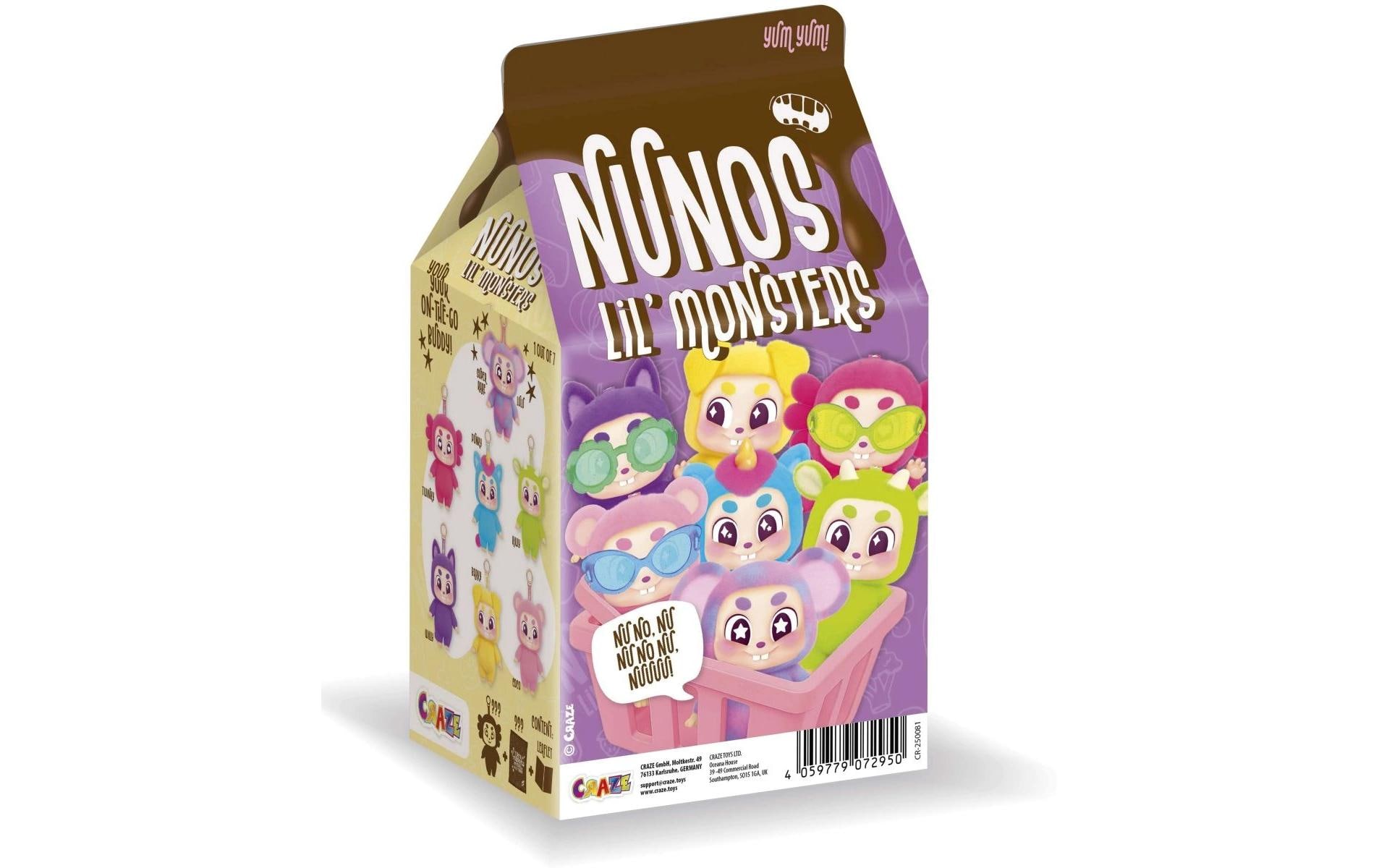 Craze Plüsch Nunos Lil' Monsters Assortiert
