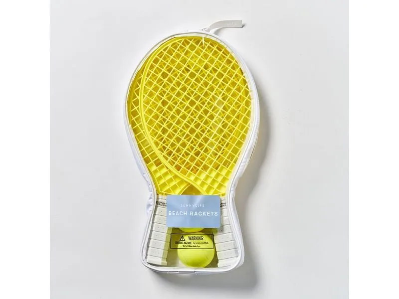 Sunnylife Beach Rackets La Mer Limon Sunnylife Beach Rackets La Mer Limon