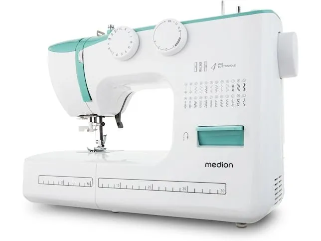 Medion Nähmaschine Life SM60 Weiss/Türkis Medion Nähmaschine Life SM60 Weiss/Türkis