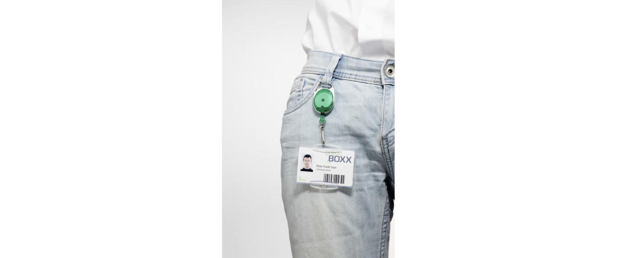 DURABLE Ausweishalter Style Grün