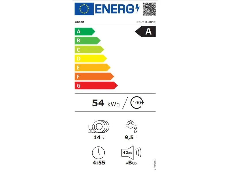 Bosch Einbaugeschirrspüler SBD8TCX04E Bosch Einbaugeschirrspüler SBD8TCX04E