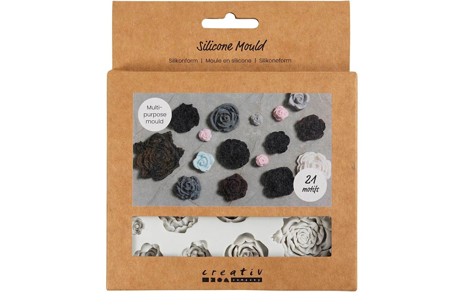 Creativ Company Versiegelung Giessformen Silikon Rosen Motiv Creativ Company Versiegelung Giessformen Silikon Rosen Motiv