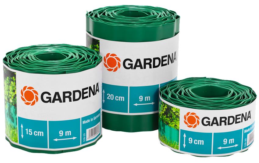GARDENA Raseneinfassung Rolle 9 cm hoch, 9 m lang grün