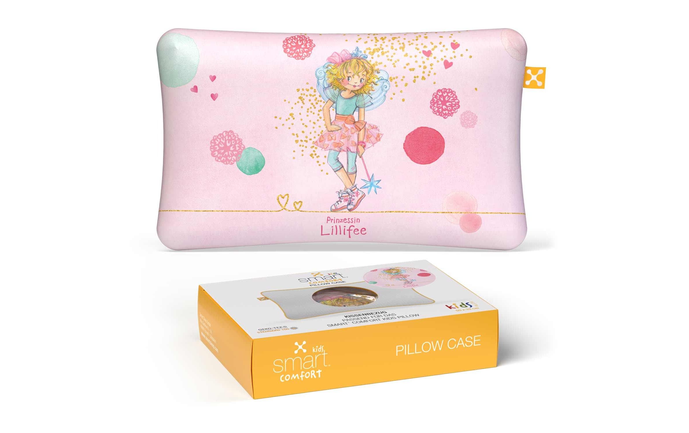 Smartsleep Kinder Kopfkissenbezug Comfort Lillifee 50 x 32 cm