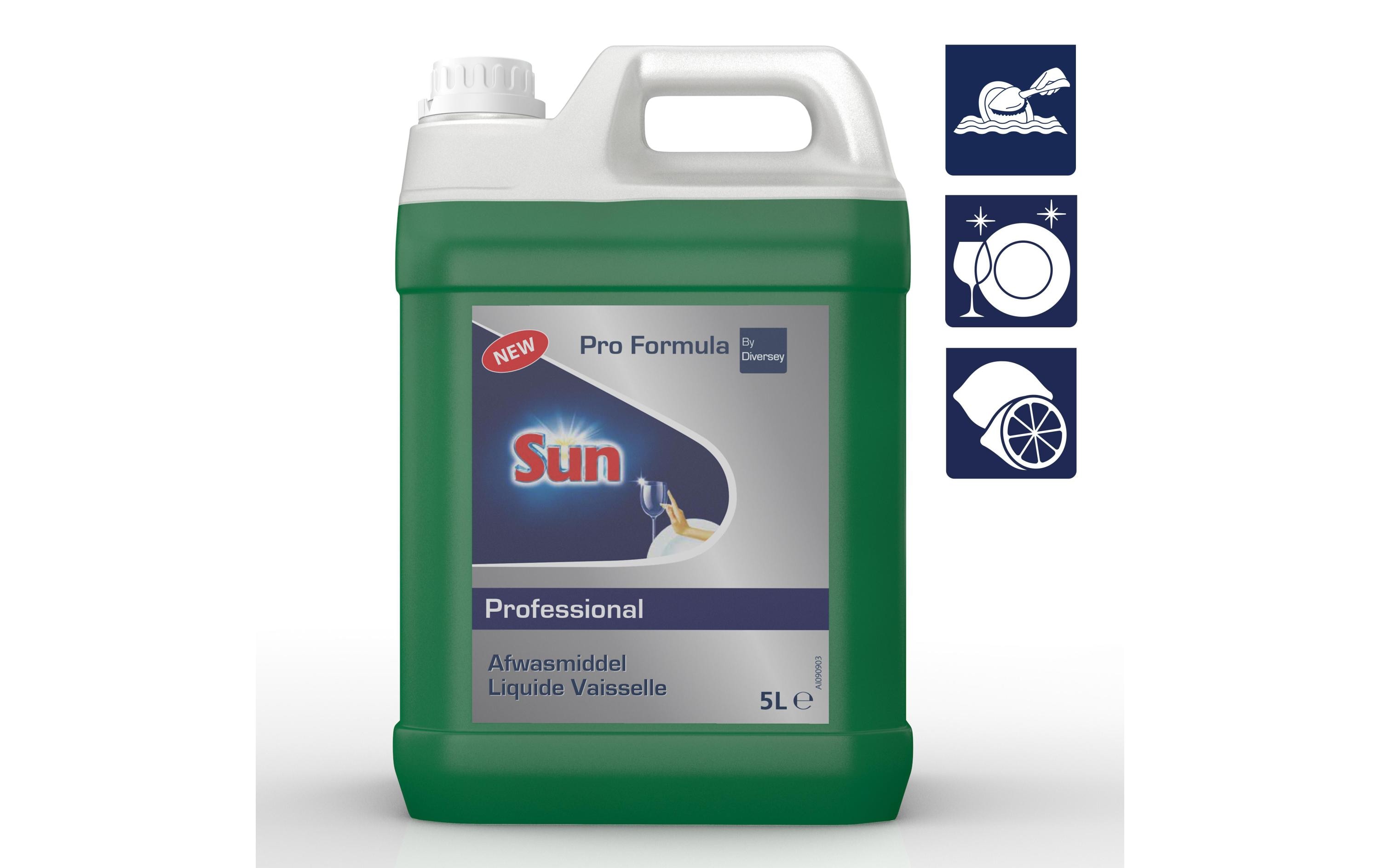 Diversey Pro Formula Sun Professional Handgeschirrspülmittel 5 l Diversey Pro Formula Sun Professional Handgeschirrspülmittel 5 l