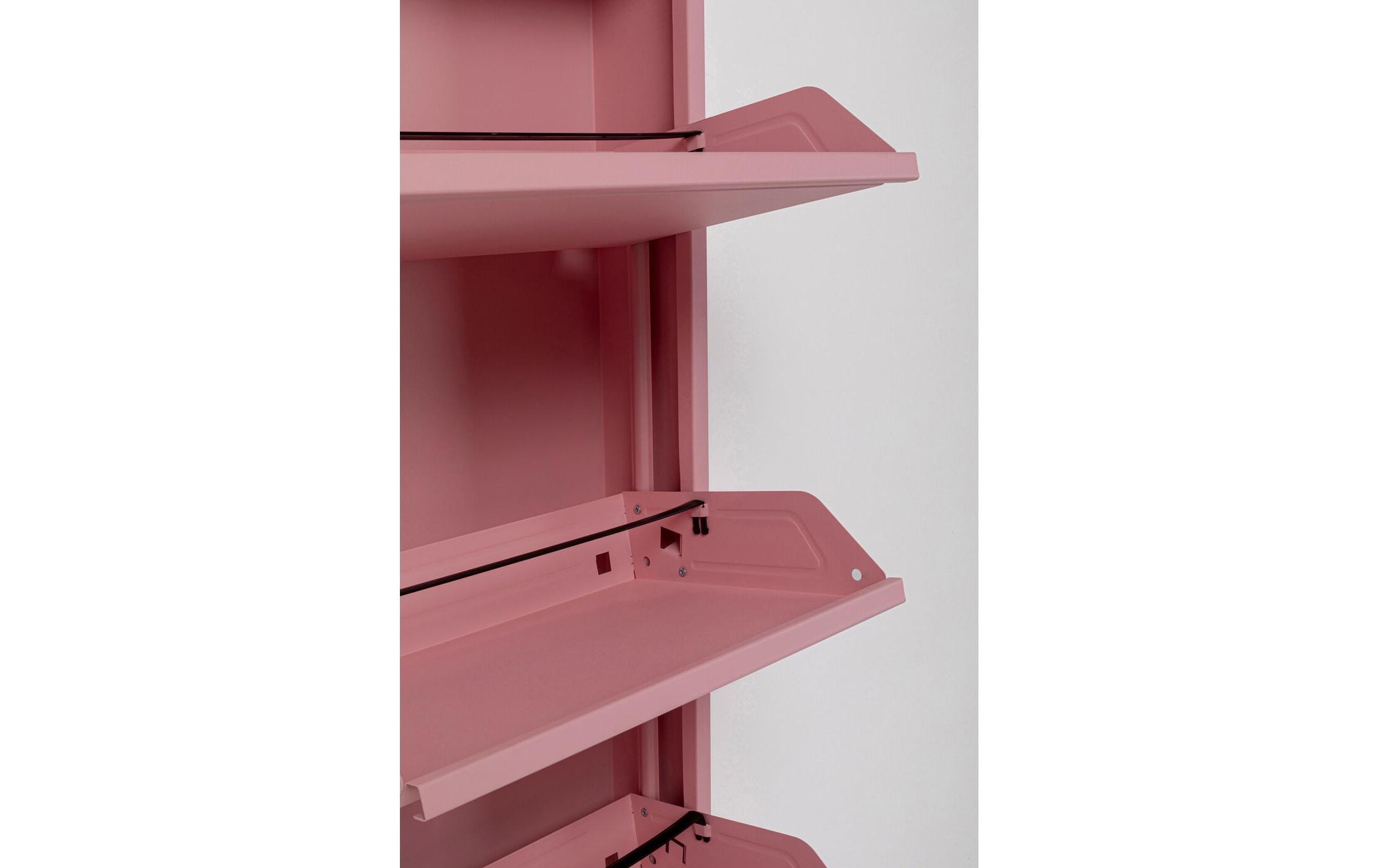 Kare Schuhschrank Caruso 5-er, 50 x 170 cm, Rosa