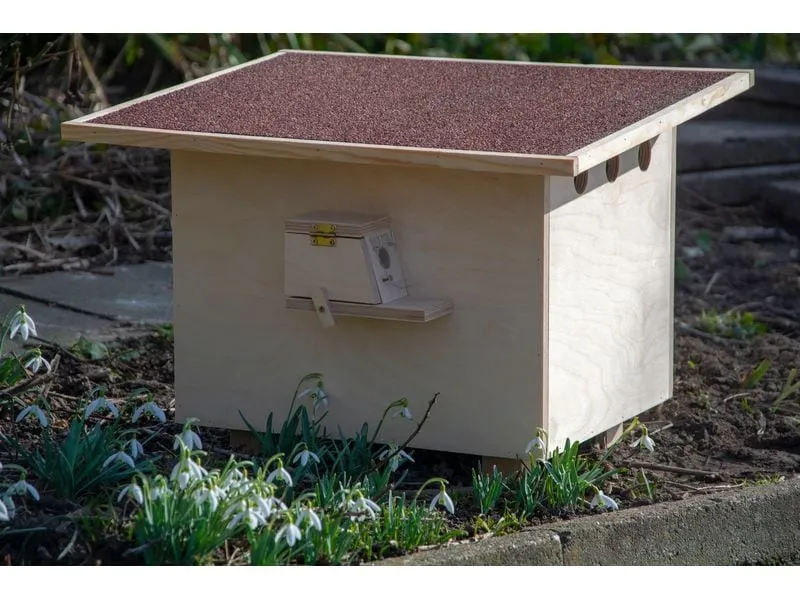 LUXUS-INSEKTENHOTELS Hummelnistkasten, 51 x 43 x 36 cm, Kiefer