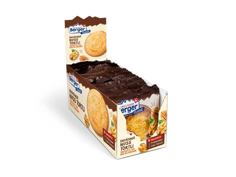 Berger Gebäck Engadiner Nusstörtli 10 x 74 g Berger Gebäck Engadiner Nusstörtli 10 x 74 g