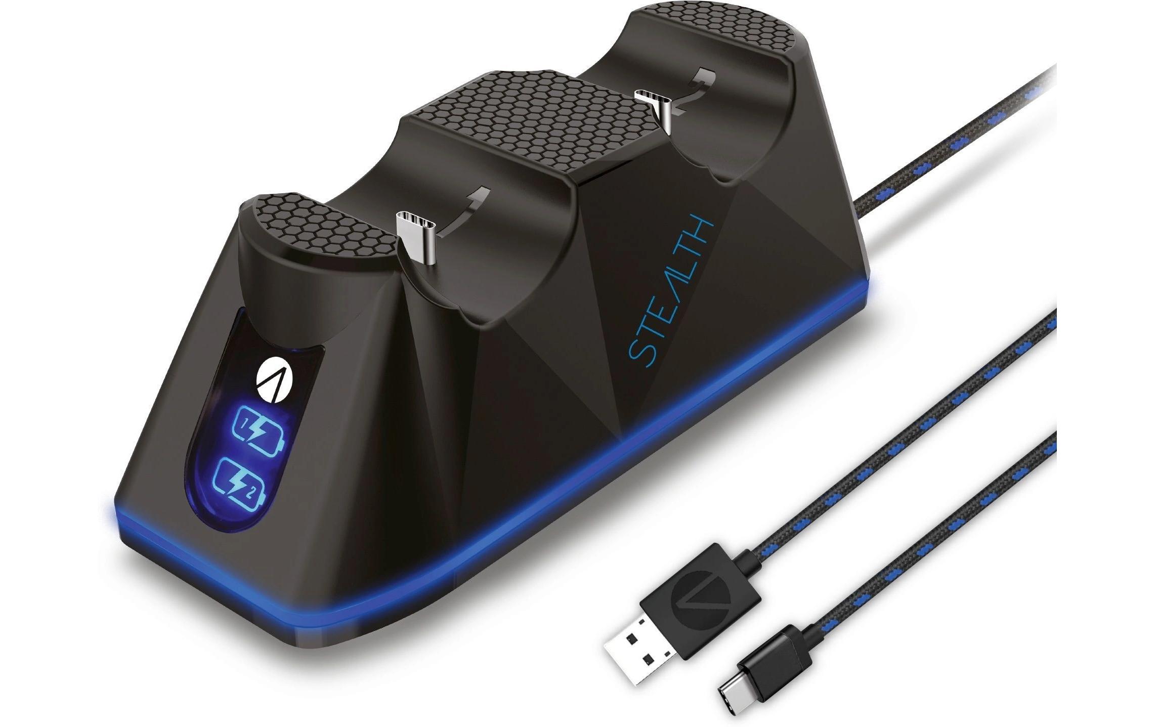Stealth-Gaming Ladestation SP-C100 V Twin + Charge Cable