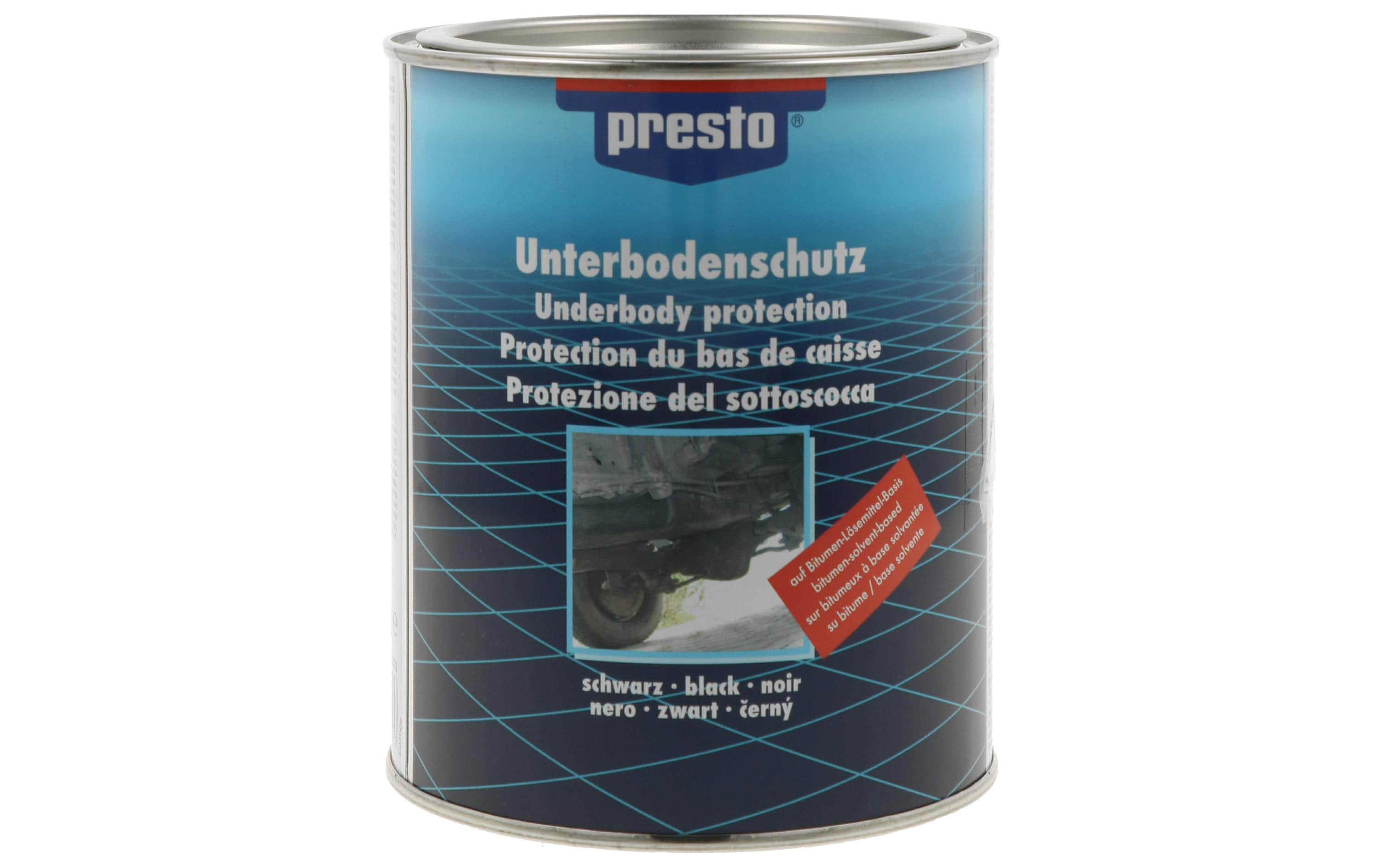 Presto Unterbodenschutz Bitumen Schwarz 1.3 kg