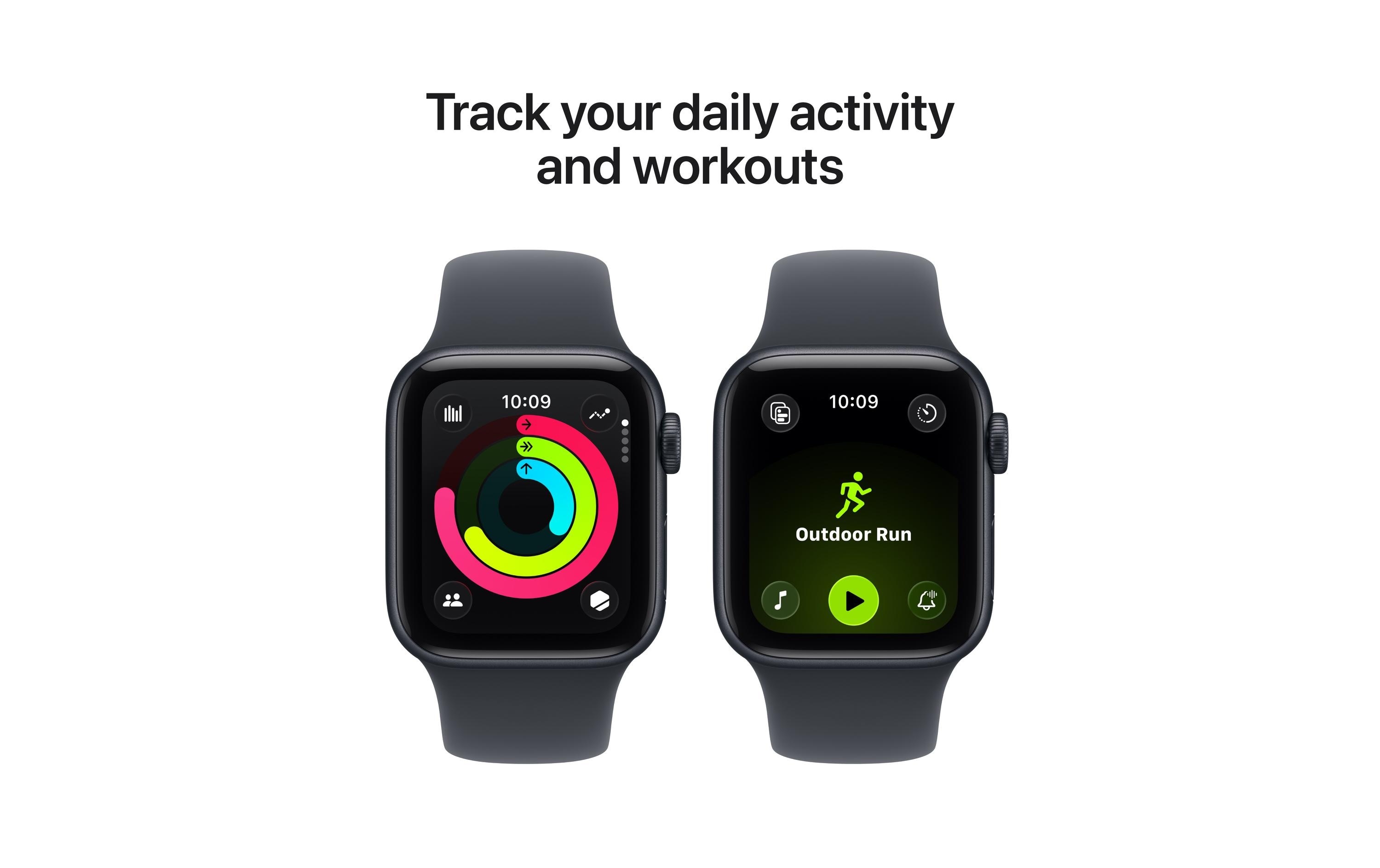 Apple Watch SE 3 40 mm LTE Sport Band Midnight S/M