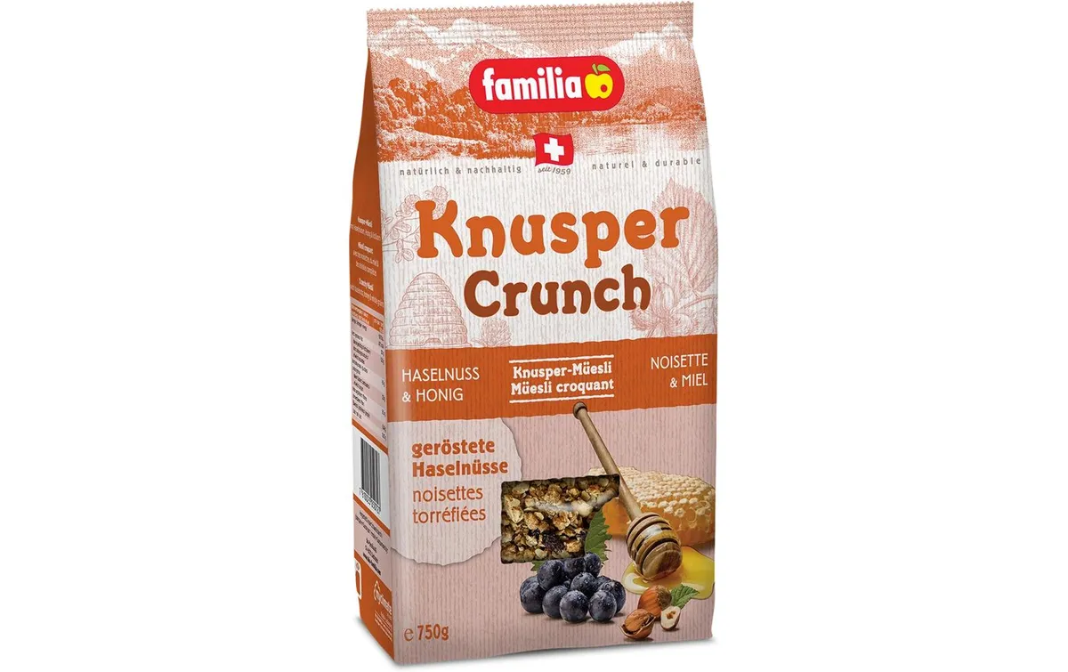 familia Knusper-Müesli Crunch 750 g familia Knusper-Müesli Crunch 750 g