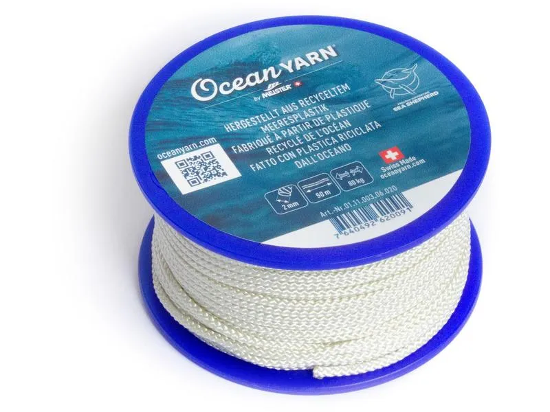 Meister Seil OceanYarn Ø 2 mm, 50 m, 80 kg, Weiss Meister Seil OceanYarn Ø 2 mm, 50 m, 80 kg, Weiss