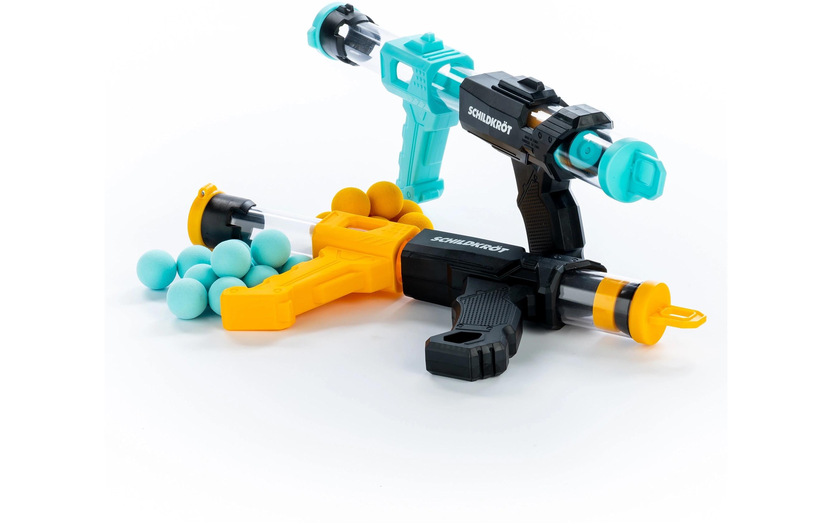 Schildkröt Funsports Schildkröt Fire Blaster Set Schaumkugel-Popperpistolen
