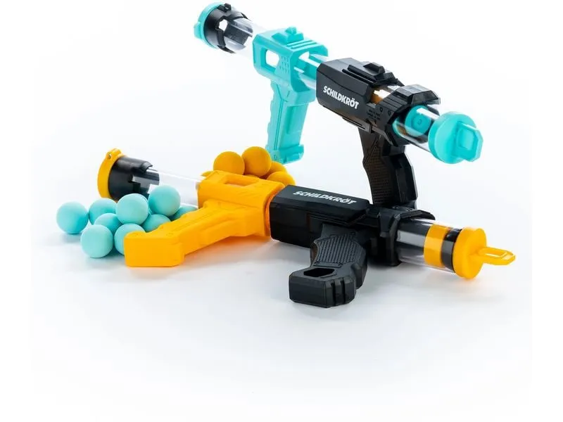 Schildkröt Funsports Schildkröt Fire Blaster Set Schaumkugel-Popperpistolen