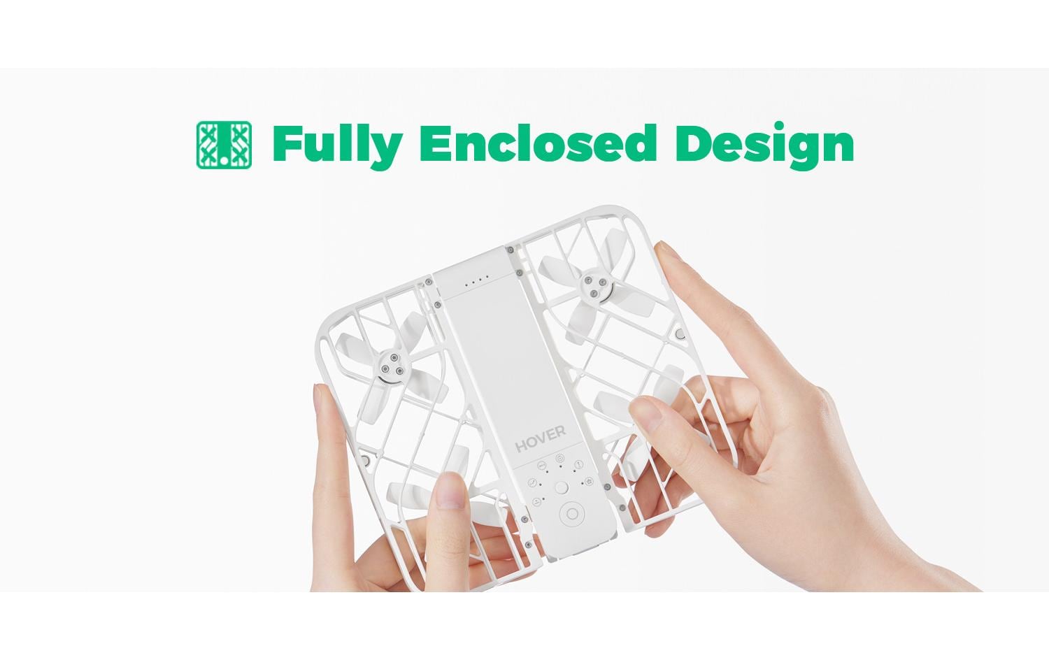 HOVERAir Multikopter HoverAir X1 Standard Weiss, RTF HOVERAir Multikopter HoverAir X1 Standard Weiss, RTF