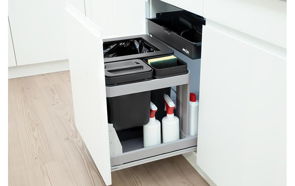 Müllex Abfalleimer BOXX 55/60-R Bio