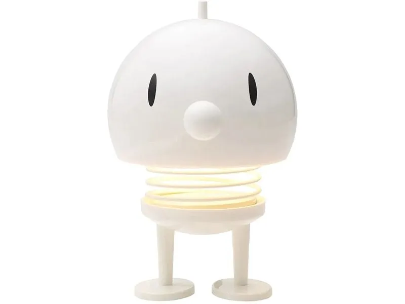 Hoptimist Tischleuchte Bumble Weiss, XL ABS/Stahl, 15 x 23 cm Hoptimist Tischleuchte Bumble Weiss, XL ABS/Stahl, 15 x 23 cm