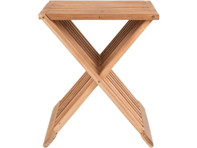 House Nordic Beistelltisch Erto 40 x 35 x 45 cm, Nature