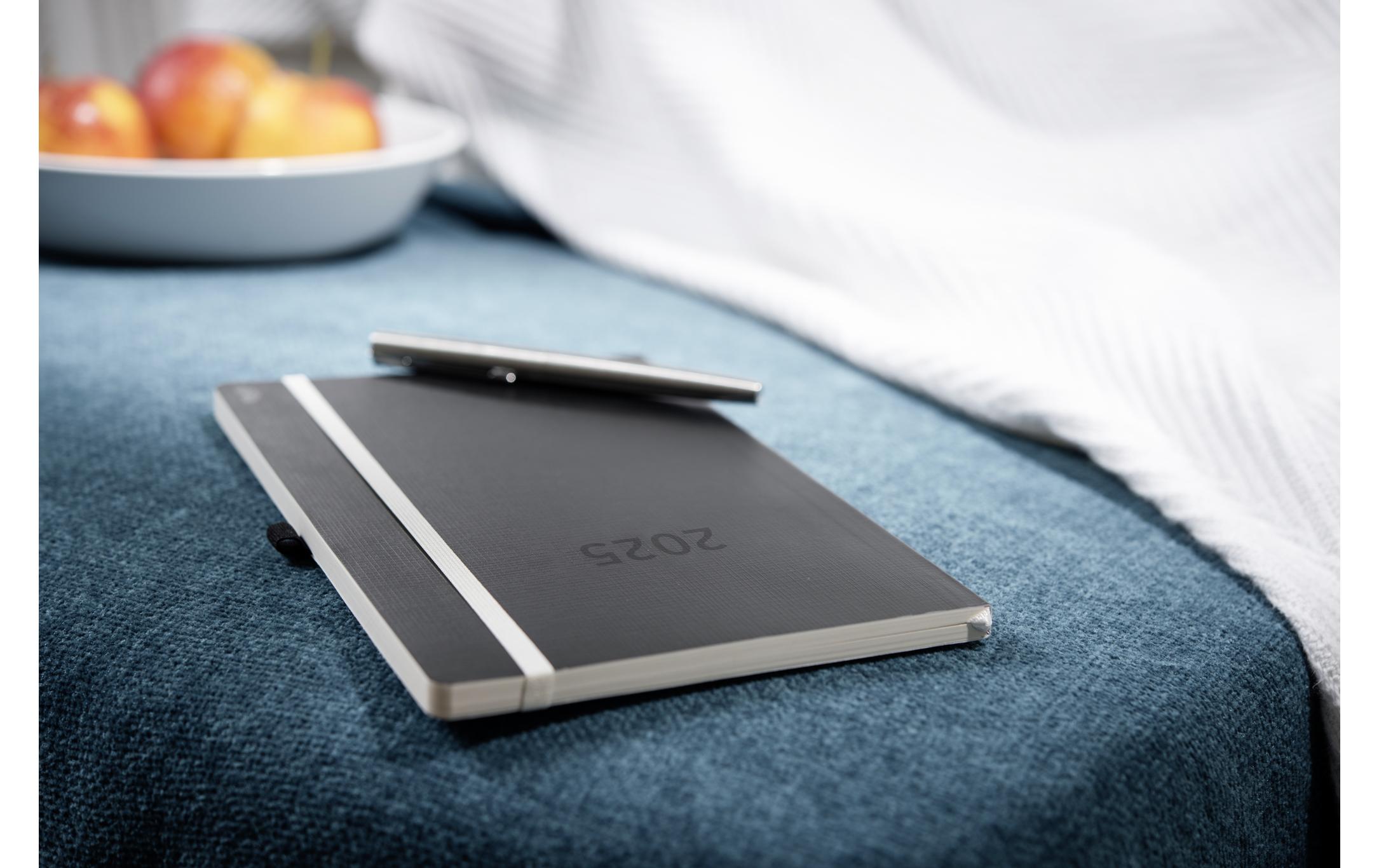 Simplex Tagesplaner Ohne Motiv, 2026, Schwarz/Weiss