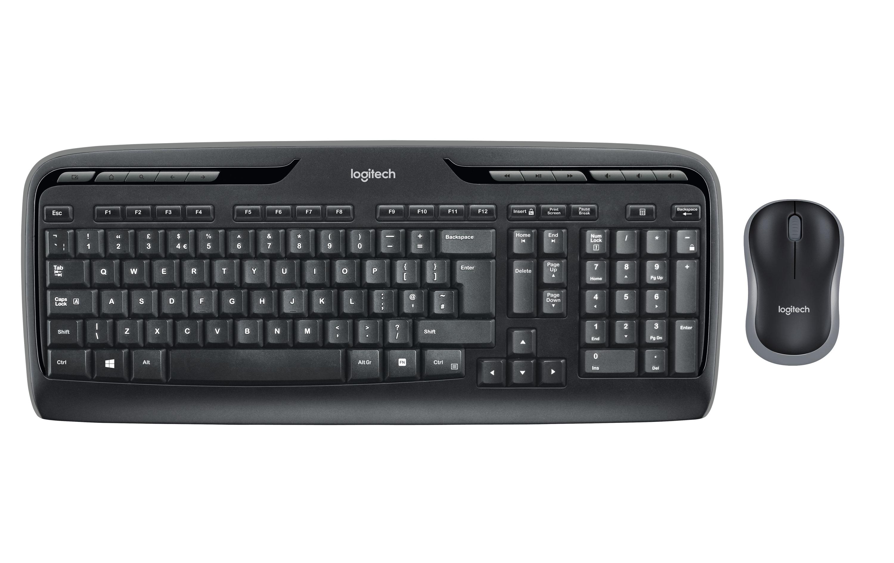 Logitech Tastatur-Maus-Set MK330 Wireless Combo