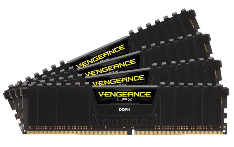 Corsair DDR4-RAM Vengeance LPX Black 3200 MHz 4x 16 GB