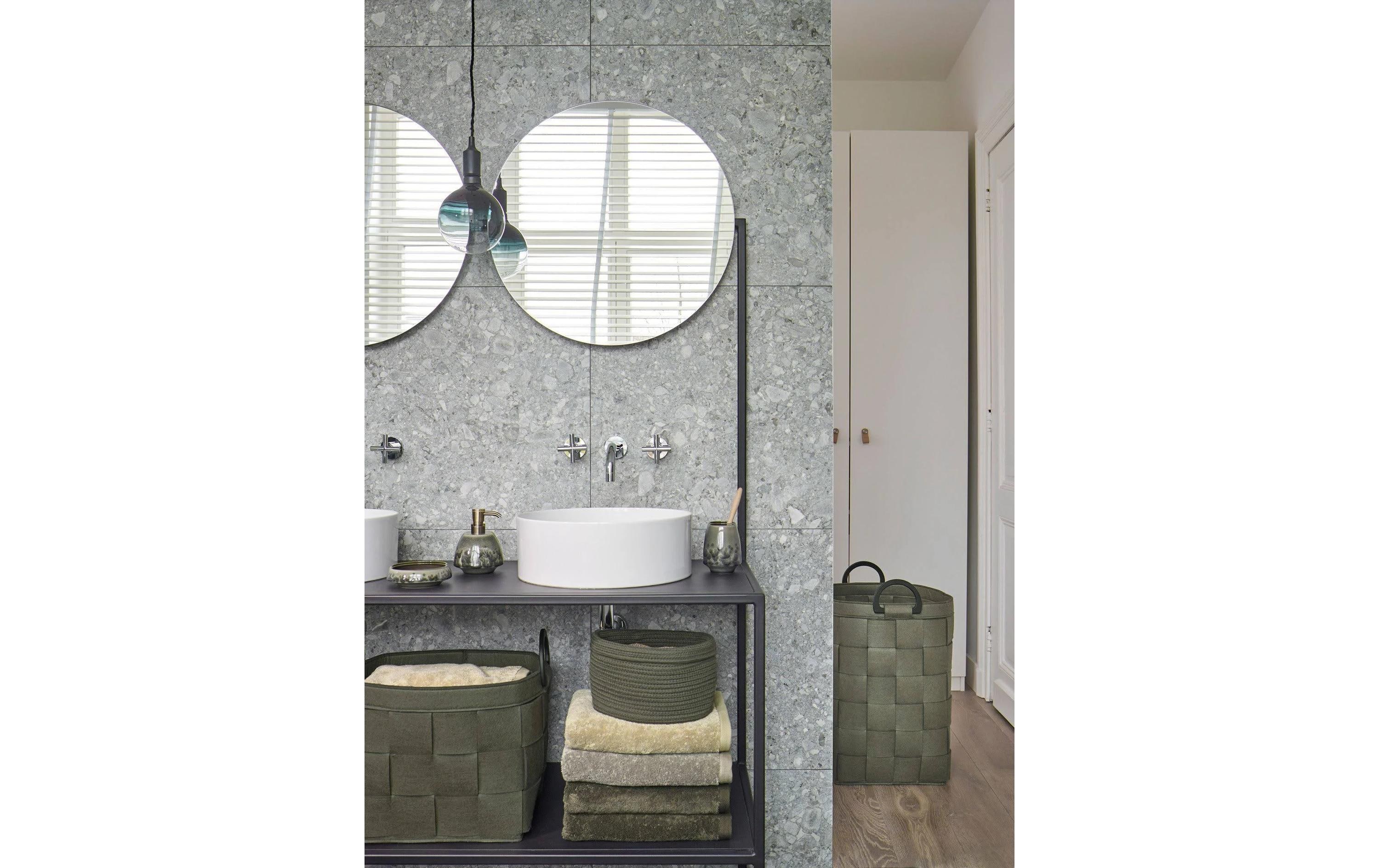 Aquanova Wäschekorb Dix 66 l, Beige