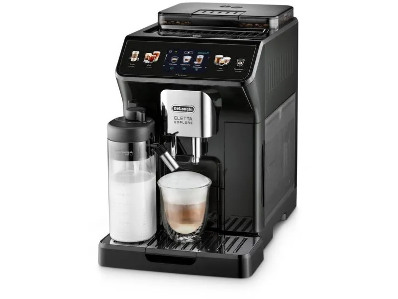 De'Longhi Kaffeevollautomat Eletta Explore ECAM450.65.G Schwarz De'Longhi Kaffeevollautomat Eletta Explore ECAM450.65.G Schwarz