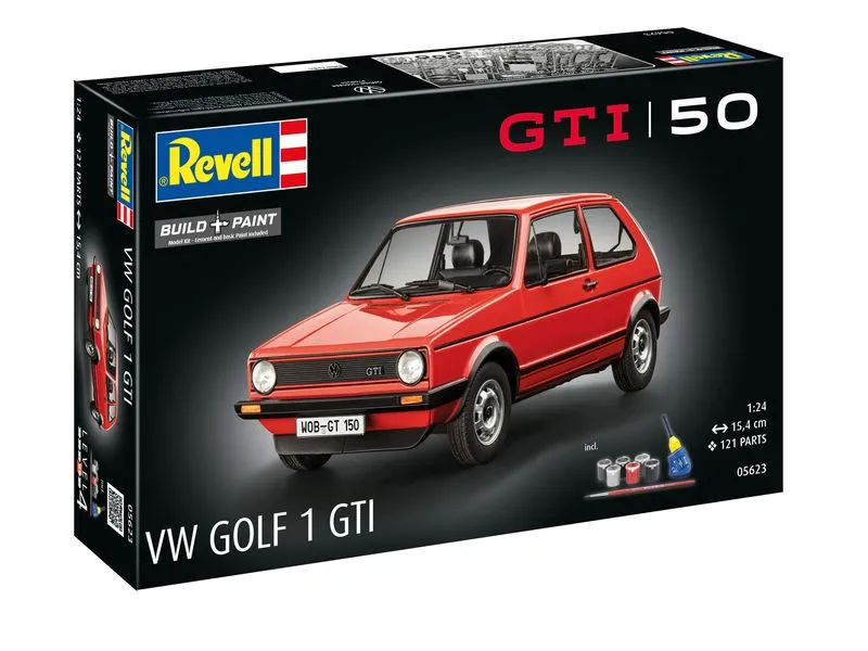 Revell Gift Set 50 Years of the VW Golf 1 GTi 1:24