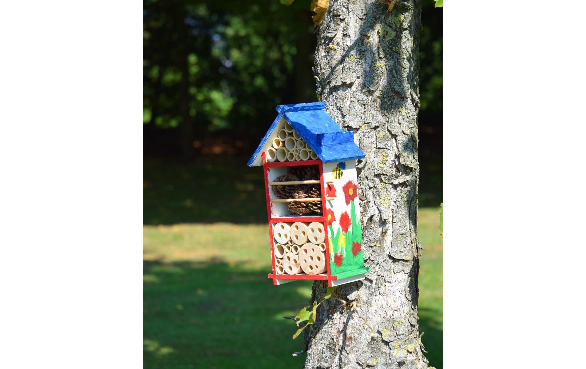 dobar Insektenhotel Bastelset, 16 x 9.5 x 28 cm