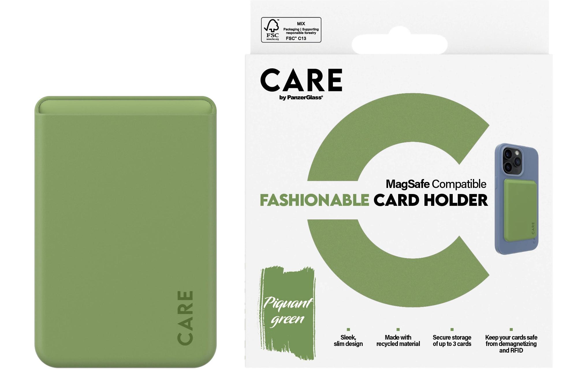 CARE MagSafe Card Holder Grün CARE MagSafe Card Holder Grün