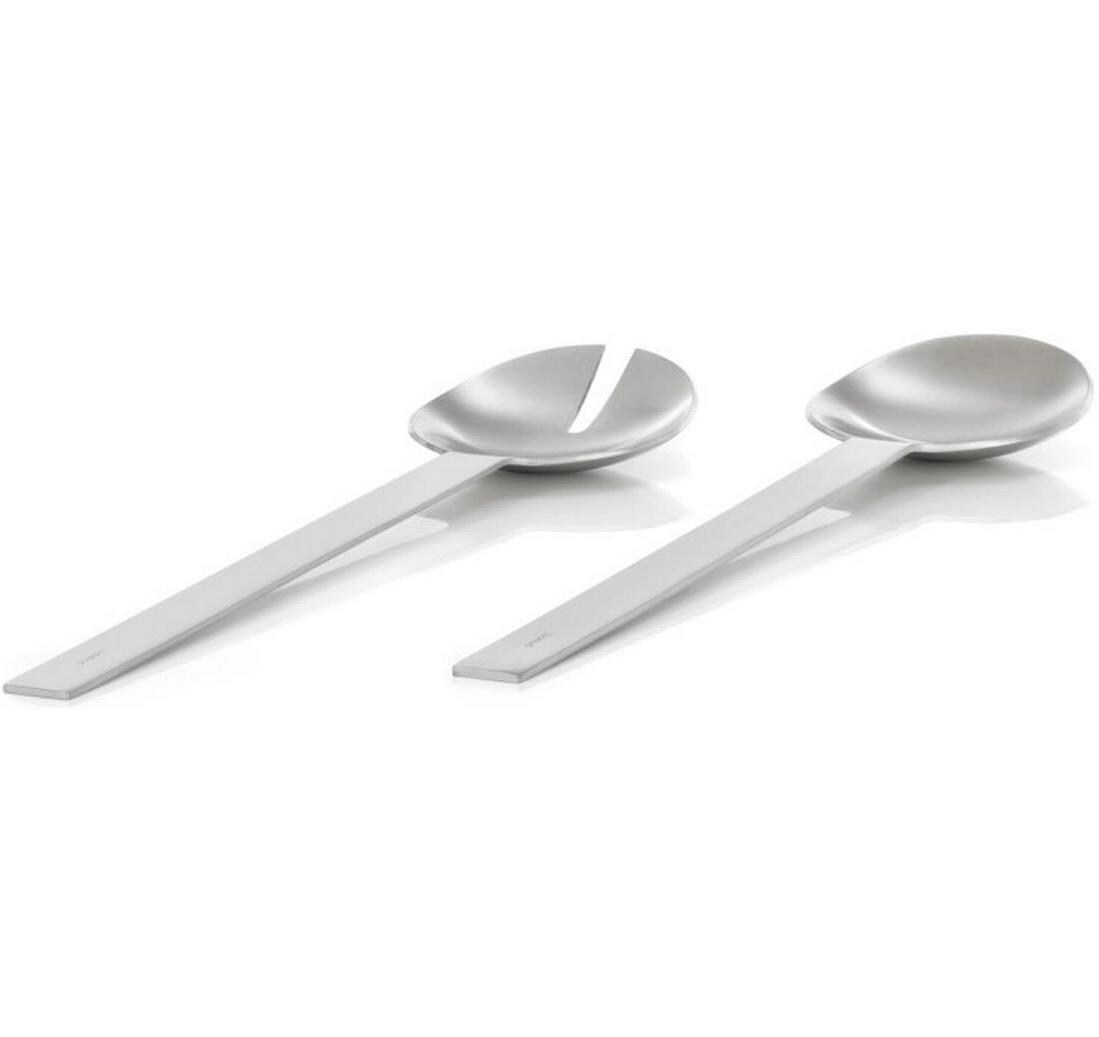 Blomus Salatbesteck Easy 2 Stück, Silber