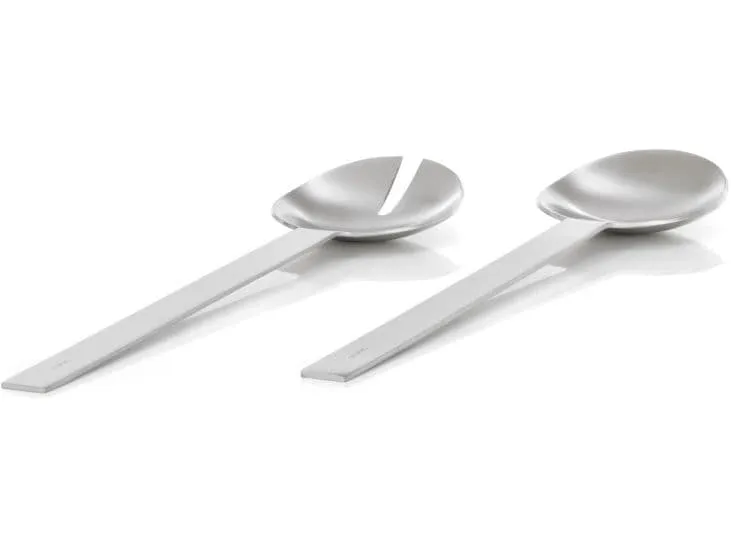 Blomus Salatbesteck Easy 2 Stück, Silber