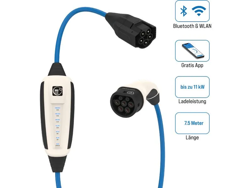 NRGkick Mobile Ladestation Pure 16A 7.5m