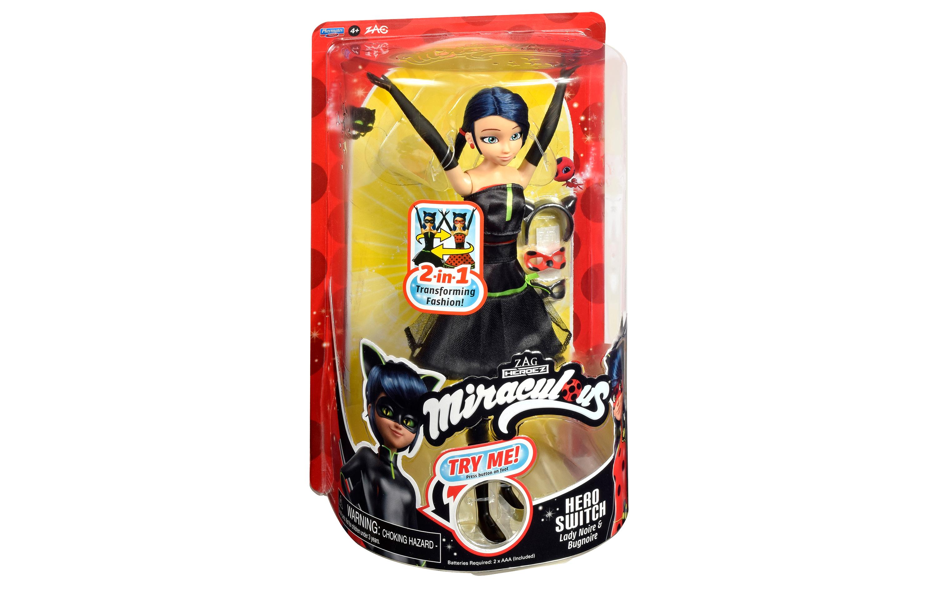 BANDAI Puppe Miraculous: Ladybug Verwandlung 26 cm