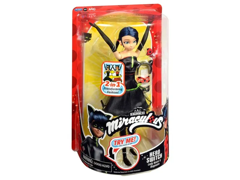 BANDAI Puppe Miraculous: Ladybug Verwandlung 26 cm BANDAI Puppe Miraculous: Ladybug Verwandlung 26 cm