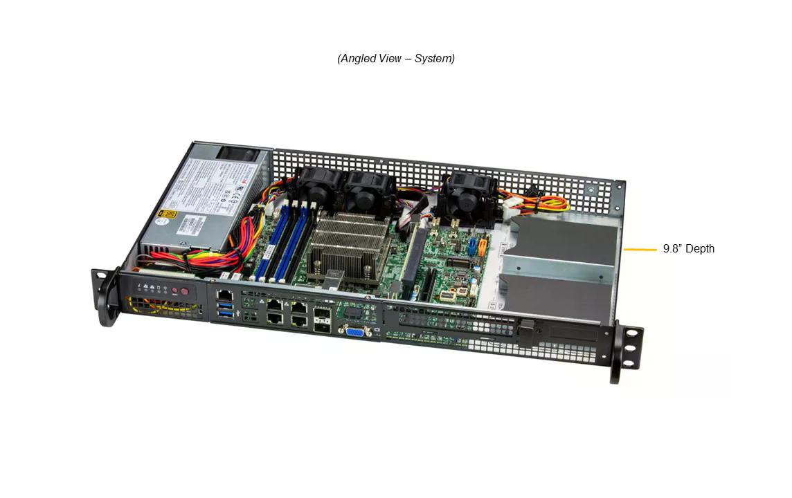 Supermicro Barebone IoT SuperServer SYS-510D-8C-FN6P