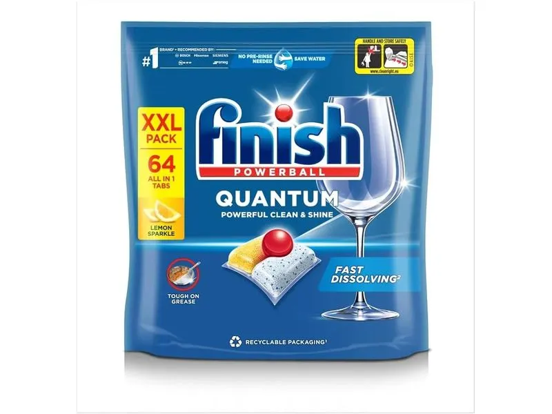 Finish Spülmaschinen-Caps Quantum Tabs Zitrone 24 Stück Finish Spülmaschinen-Caps Quantum Tabs Zitrone 24 Stück