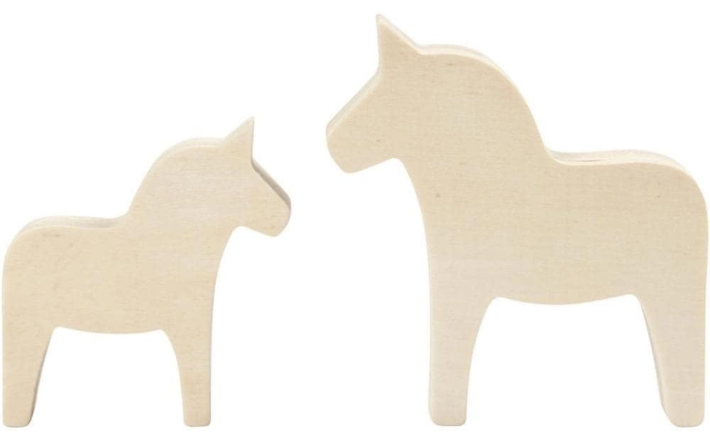 Creativ Company Mini-Tier Pferde 2 Stück