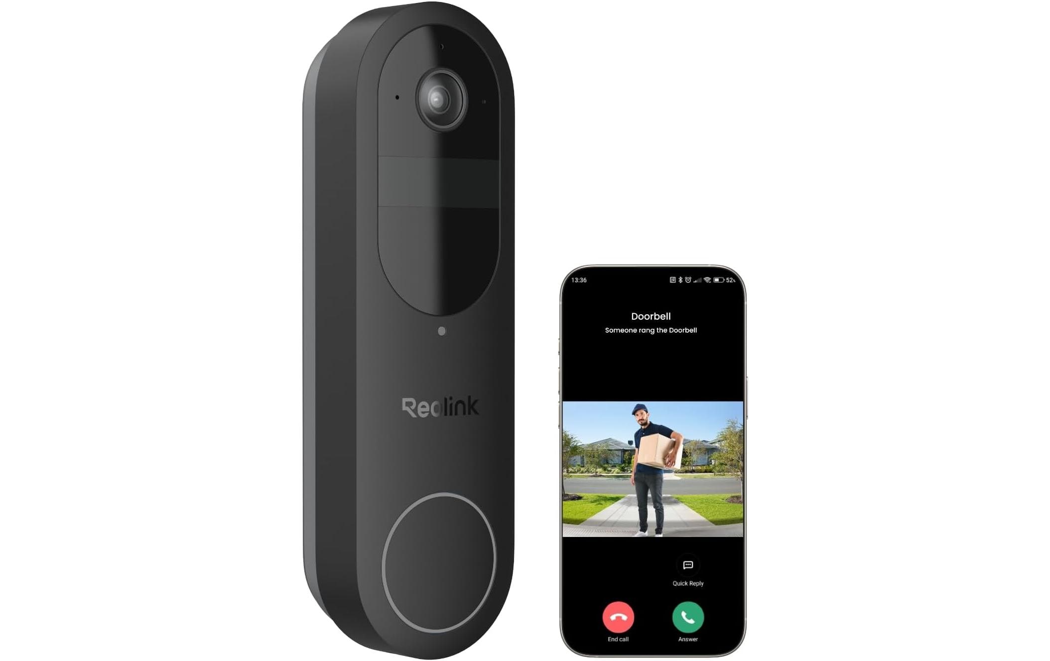 Reolink D340B 2K+ WiFi Video Doorbell Reolink D340B 2K+ WiFi Video Doorbell