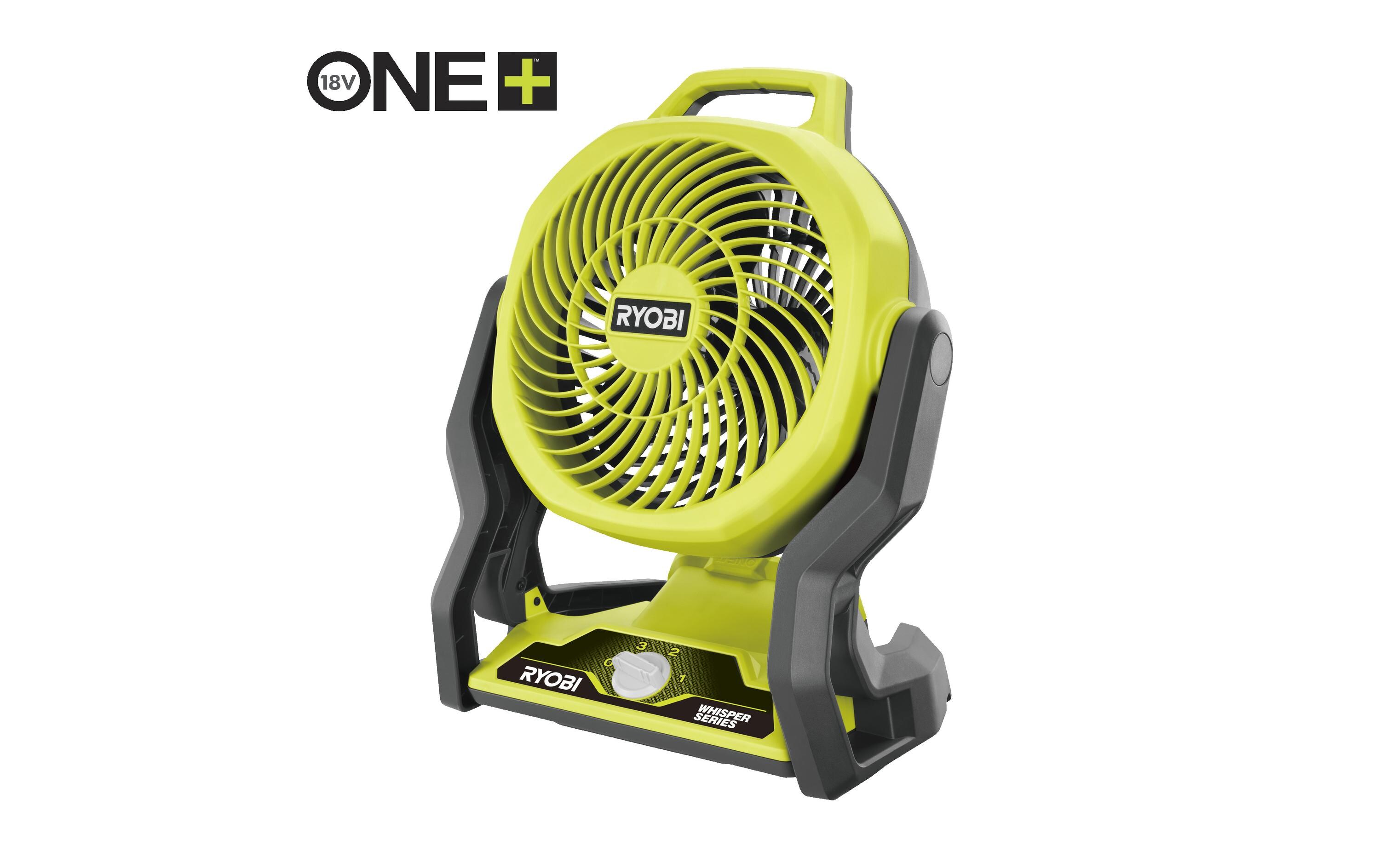 RYOBI Bodenventilator RF18-0, 18 V, Solo, ohne Akku RYOBI Bodenventilator RF18-0, 18 V, Solo, ohne Akku