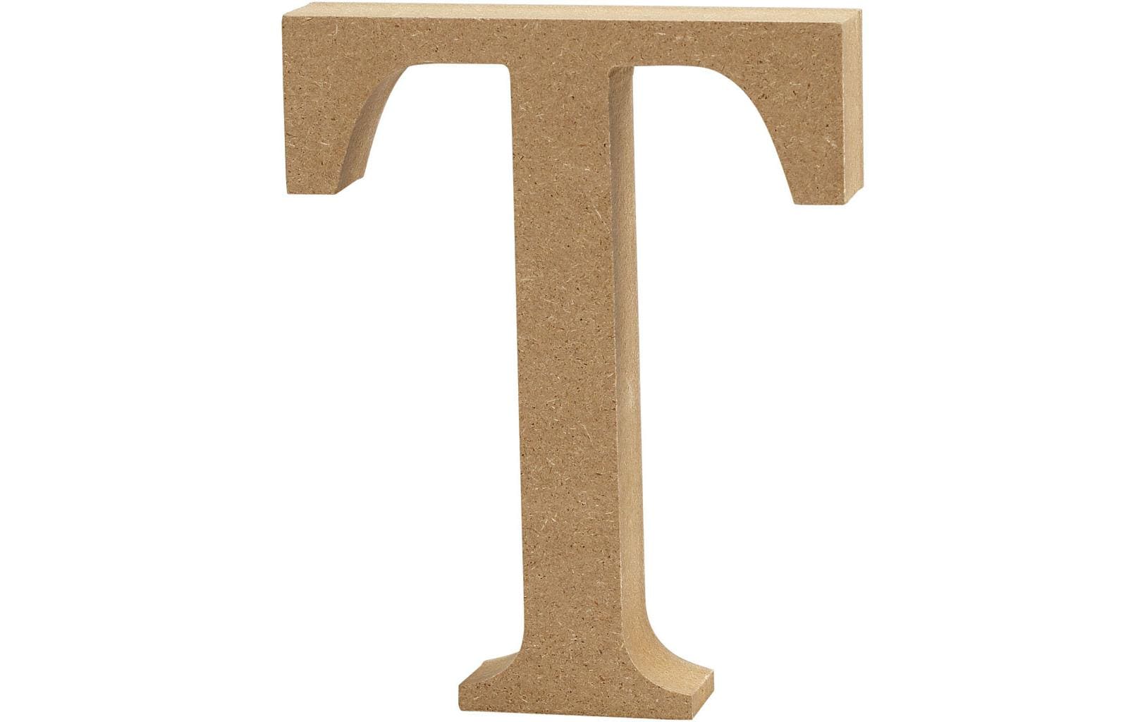 Creativ Company Holzbuchstabe T 1 Stück