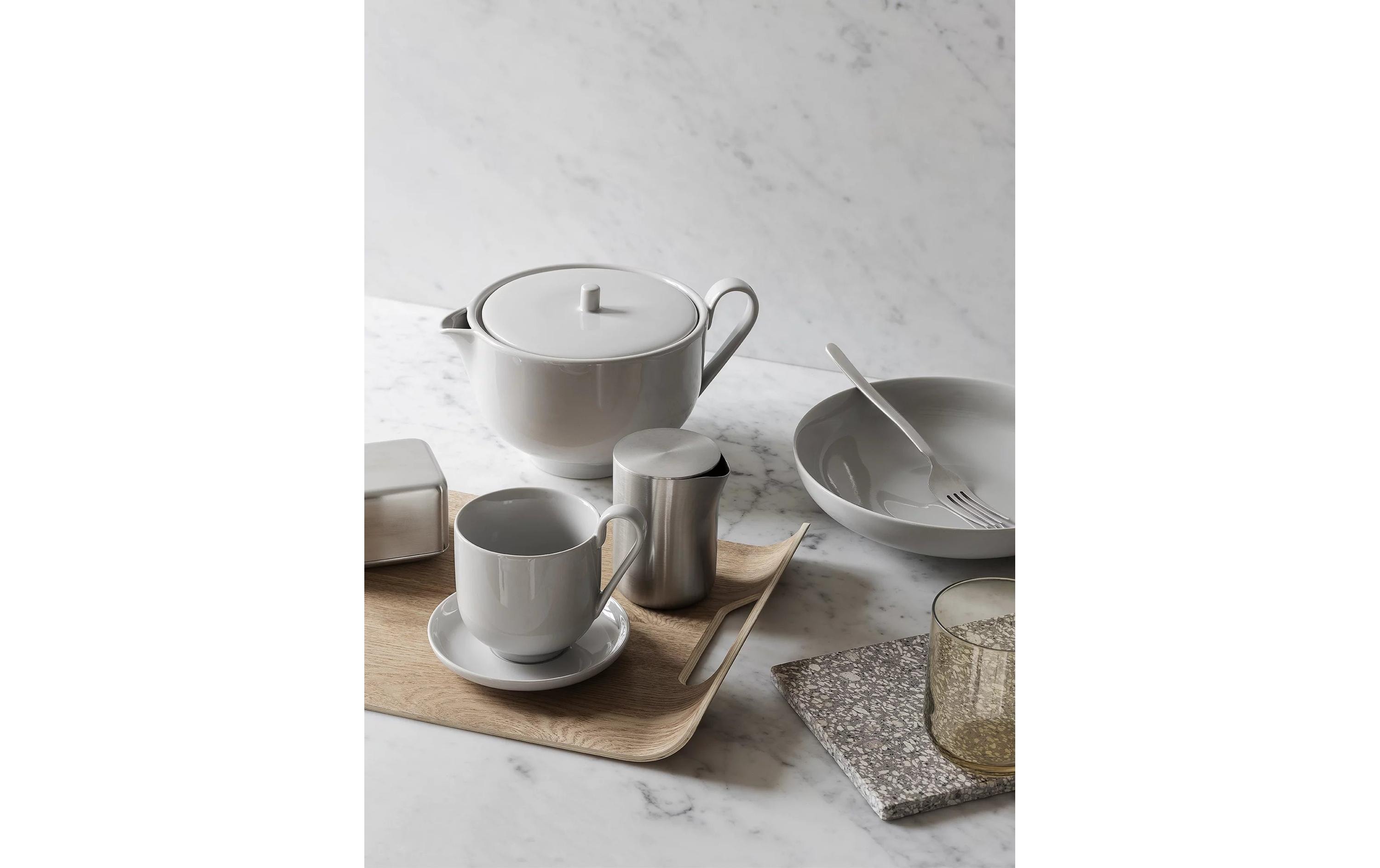 Blomus Buttermesser Stella 4 Stück, Silber